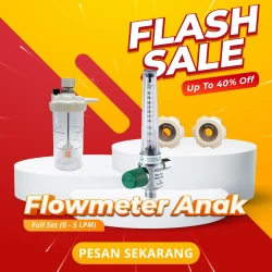 [Flash Sale] Flowmeter Anak (0-5 LPM) [Full Set]
