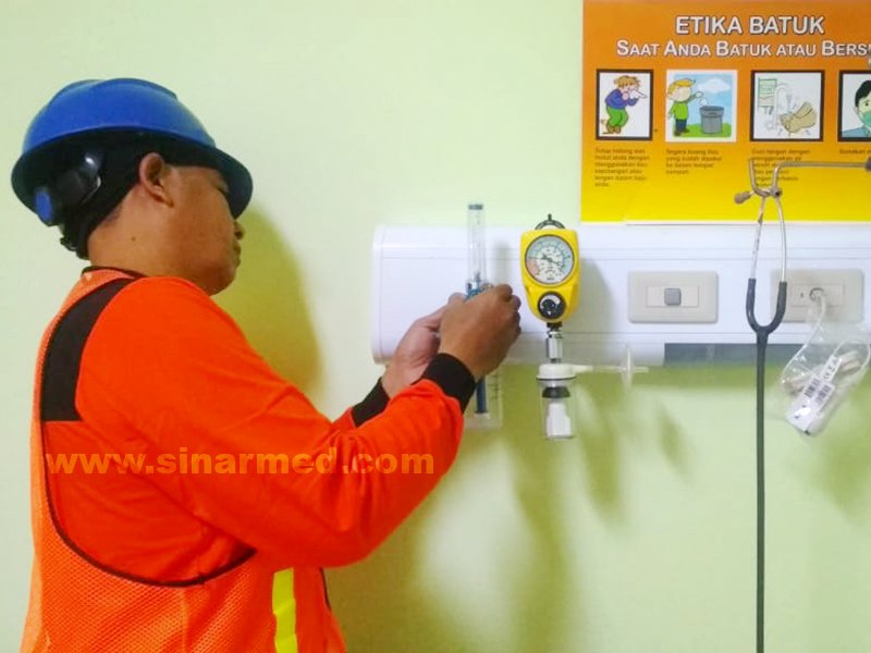 Pemasangan Flow Meter